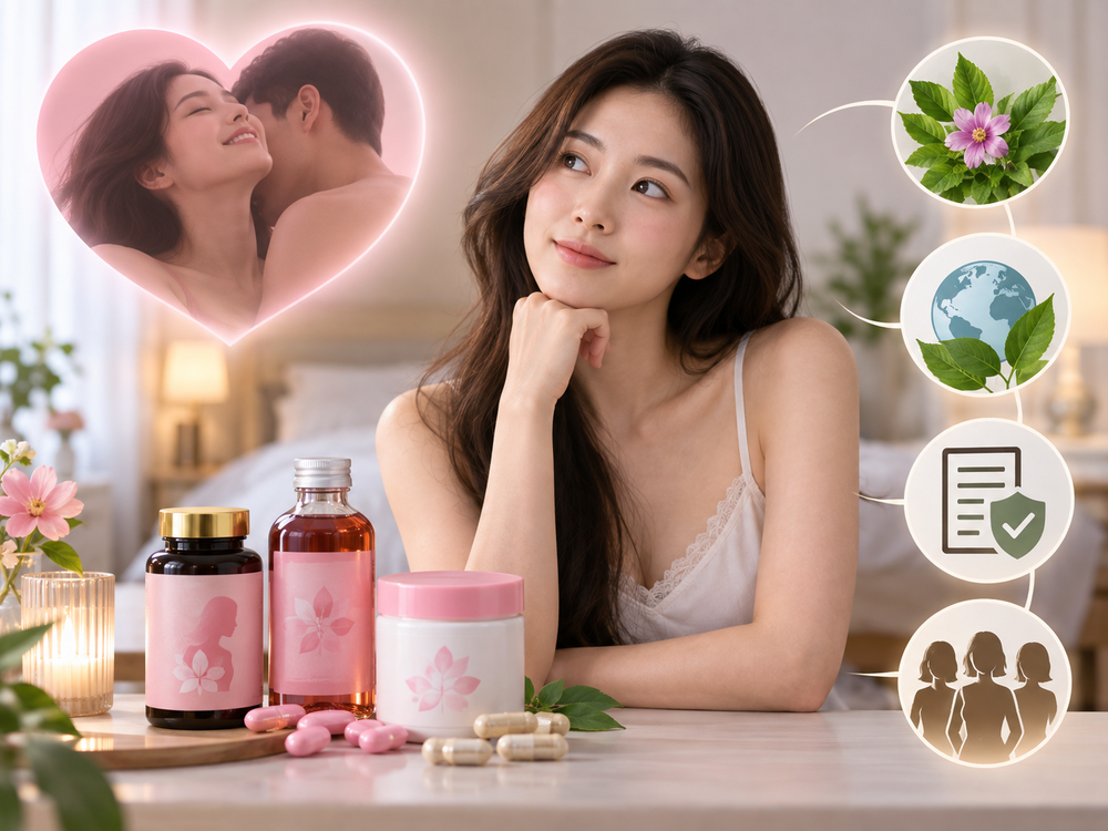 Sản phẩm hỗ trợ sinh lý dành cho nữ