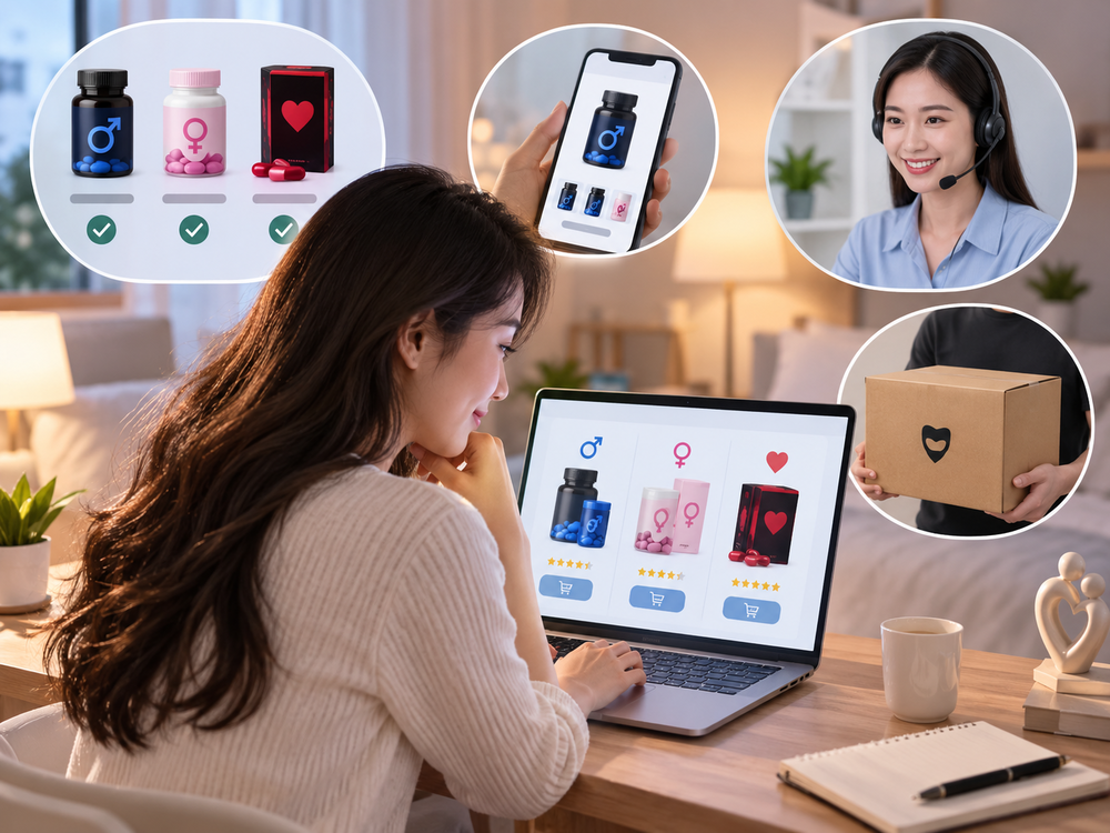 Mua thuốc kích dục trực tuyến mang lại những thuận tiện gì?