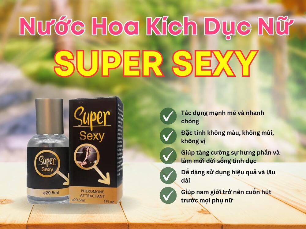 Thuốc kích dục nữ dạng nước hoa