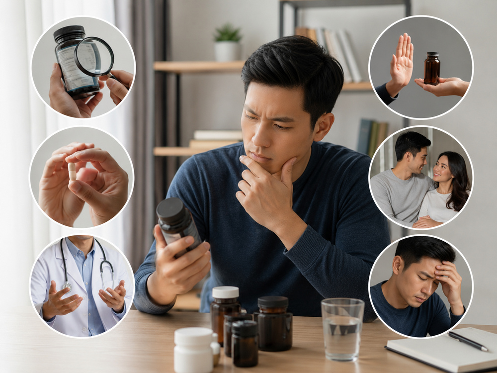 Những lưu ý quan trọng khi sử dụng sản phẩm hỗ trợ sinh lý