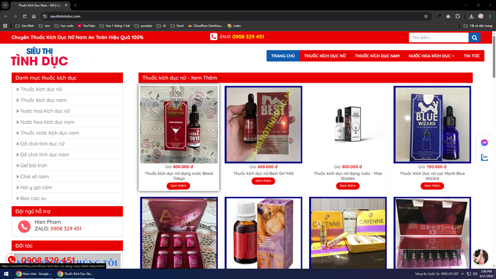 Đơn vị mua bán thuốc kích dục uy tín tại Hà Nội