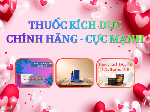 Thuốc kích dục nữ chính hãng - Cực mạnh