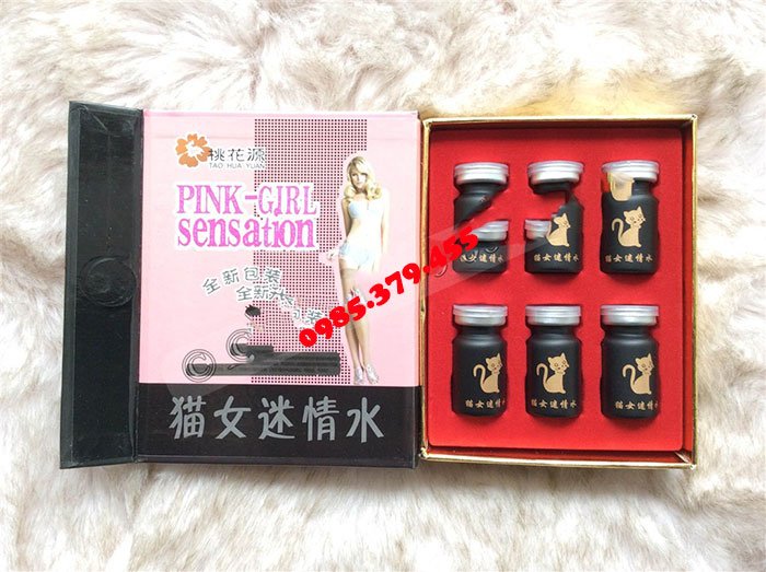 Thuốc Kích Dục Nàng Cao Cấp Pink Girl Sensation Nhật Bản (7ml x6)